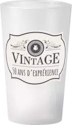 gobelet Anniversaire Vintage