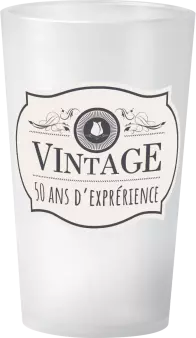 gobelet Anniversaire Vintage