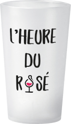 gobelet Tendance-Ete-Heure-rose