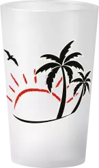 gobelet Été, Vacances & Palmiers