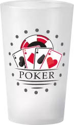 gobelet Soiree a theme Poker