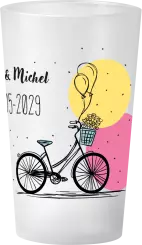 gobelet Mariage Vélo Vintage