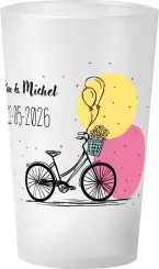 gobelet Mariage Vélo Vintage