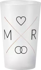 gobelet Mariage Initiales Croix