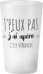 gobelet J'peux pas, j'ai apéro