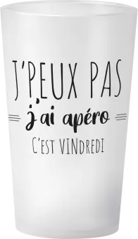 gobelet J'Peux Pas, J'ai Apéro