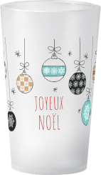 gobelet Noël Boules