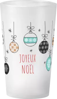 gobelet Noël Boules