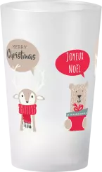 gobelet Noël Frise Animaux