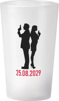 gobelet Mariage Personnages Mr&Mrs. Smith