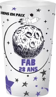 gobelet Anniversaire Espace