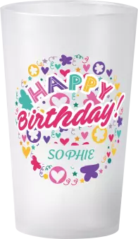 gobelet Anniversaire Colorful Photo