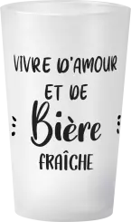 gobelet Tendance amour et bière