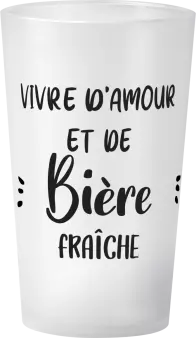 gobelet Tendance amour et bière