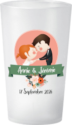 gobelet Mariage Annie & Jeremie