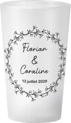 gobelet Mariage Noir & Blanc
