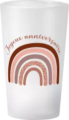 gobelet Anniversaire Arc-en-ciel