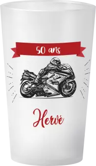 gobelet Anniversaire Moto