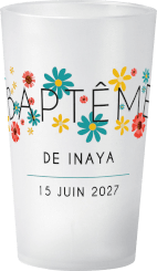gobelet Bapteme printemps