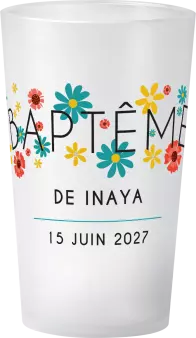 gobelet Bapteme Printemps