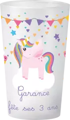 gobelet Anniversaire licorne pony