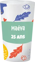 gobelet Anniversaire arty