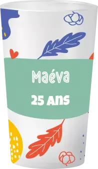 gobelet Anniversaire arty