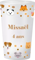 gobelet Anniversaire Animaux Emojis