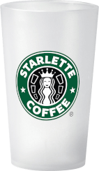 gobelet Anniversaire Starlette coffee