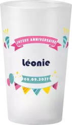 gobelet Anniversaire Let's Party