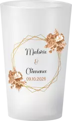 gobelet Mariage Terracotta Champêtre