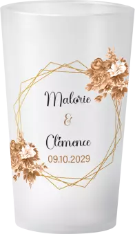 gobelet Mariage Terracotta Champêtre