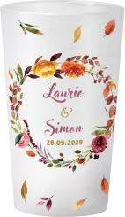 gobelet Mariage Feuillage d'Automne