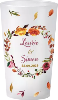 gobelet Mariage Feuillage d'Automne