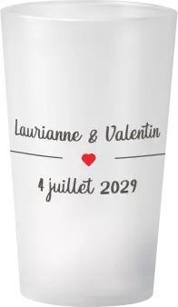 gobelet Mariage Vélo Tandem