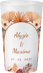 gobelet Mariage Arche Pampa