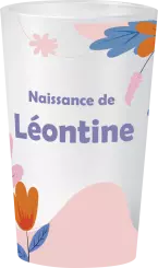 gobelet Naissance Printemps fille