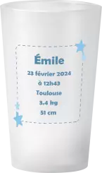 gobelet Naissance faire-part éléphant