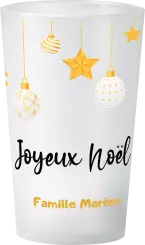 gobelet Boules de Noël