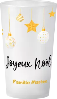 gobelet Boules de Noël