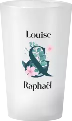 gobelet Ecocup Mariage Floral
