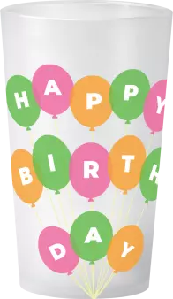 gobelet Happy Birthday Ballons