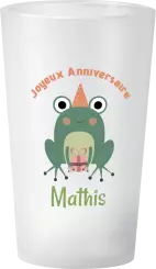 gobelet Anniversaire Grenouille