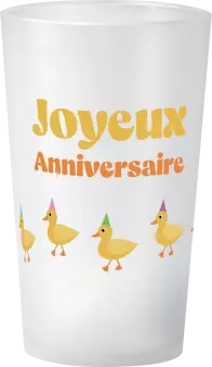 gobelet Anniversaire Poussins