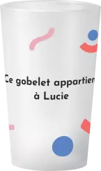 gobelet Ecole Formes