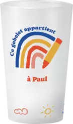 gobelet Ecole Crayon