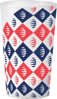 gobelet Motif Ballon Rugby