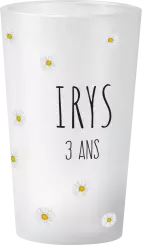 gobelet Anniversaire Marguerite