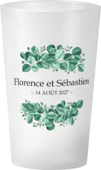 gobelet Mariage Eucalyptus Feuillage