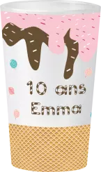 gobelet Anniversaire glace